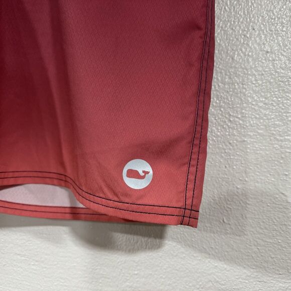 Vineyard Vines Surf Lodge Board Shorts Mens Size 40 Drawstring Hook Loop Closure - Picture 7 of 8